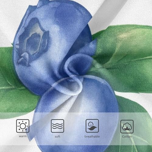 Bright Toddler Girls Underwear 2t Cotton Little Girl Panties Watercolor Blueberries Green Leaves Kids Undies Briefs3