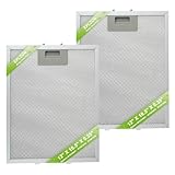 EPLZON W10169961A Range Hood Filter Replacement 5 Layer Aluminum Mesh Hood Grease Filter Fit for Whirlpool, Kitchen Aid, Jenn-Air Range Hoods(2PCS)