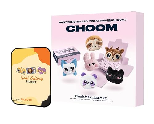 BABYMONSTER CHOOM Album [PLUSH KEYRING Random ver.]+Pre Order Benefits+BolsVos Exclusive Idol-Inspired Digital Merches