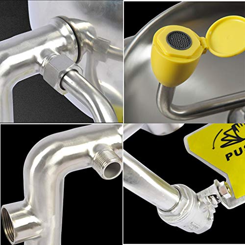 Bbgs Wall-Mounted Eye Wash Station, Emergency Desktop Eye Washer Sink Eye Shower Systerm For Lab And Industrial #TOP1