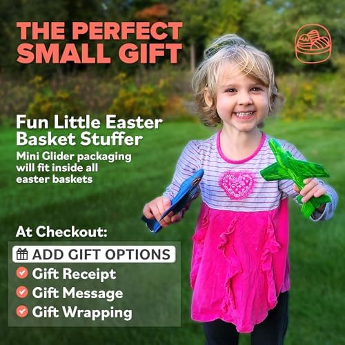 Foam Airplanes - Easter Basket Stuffers for Kids All Ages 4 5 6 7 8 9 10 Year Old - Best Toy Gift - Boy Toys Basket Stuffer Gifts - Fun Easter Gifts for Boys & Girls Party Favors - Air Plane Gift Idea - View 7
