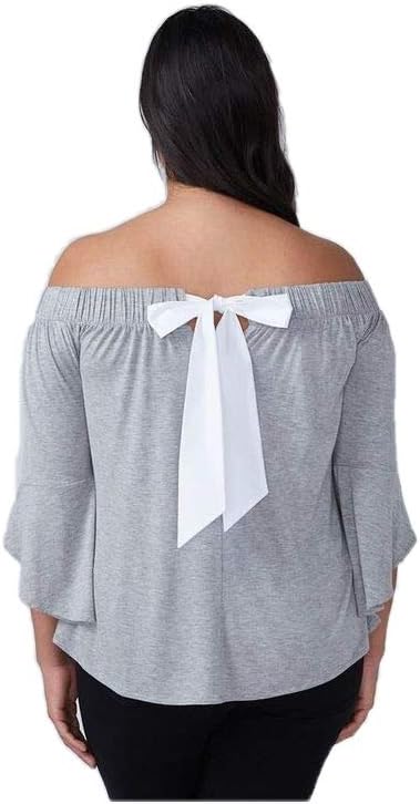 Lane Bryant Tie Back Off The Shoulder Top(22/24)