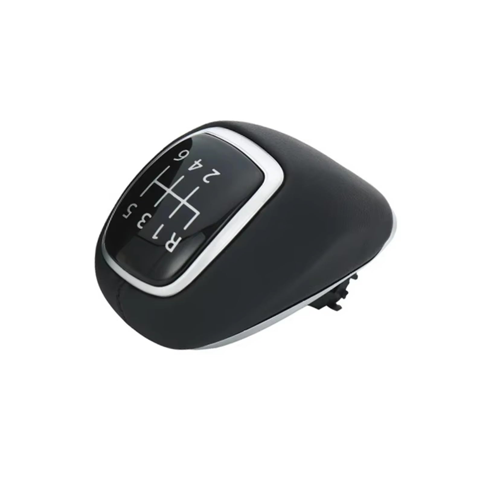 DWTNMEX Gear Shift Knob for Hyundai for Tucson TL MK3 2017 2018 2019 2020 Car Gear Shift Knob Shifter Head 6 Speed Leather Handleball