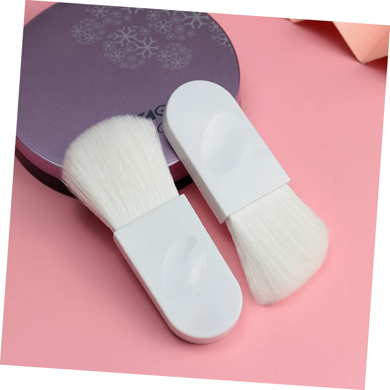 Beavorty 5 Set Di Pennelli Per Fard Multiuso Per Il Trucco Mini Pennelli Per Fard Applicatori Portatili Con Setole Morbide 5 Pezzi*5