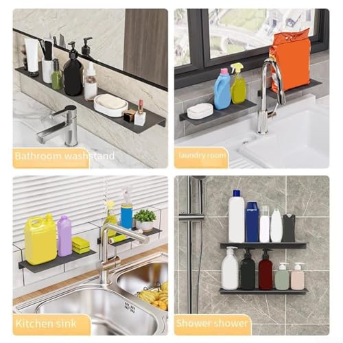 Étagère de robinet moderne pour un rangement de douche ordonné - 5