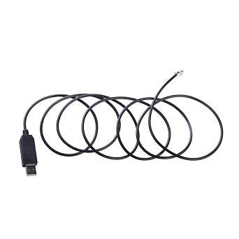 USB to 6P4C RS232 to RJ11 RJ12 Compatible with The Copley Controls Motors Accelnet Plus Panel EtherCAT SER-CK Serial Cable