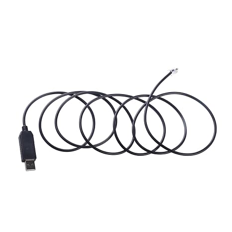 USB to 6P4C RS232 to RJ11 RJ12 Compatible with The Copley Controls Motors Accelnet Plus Panel EtherCAT SER-CK Serial Cable