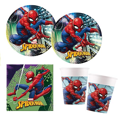 Preisvergleich Produktbild Procos 10118255 Partyset Spiderman Team Up