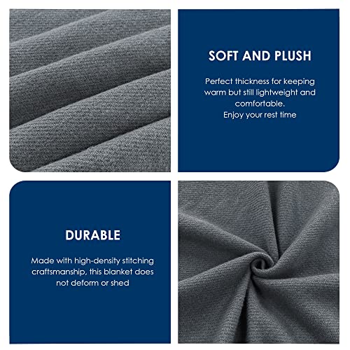 Style Quarters Cashmere Bed Blankets Queen Size Grey 10% Cashmere 90% Cotton Warm Luxury Plush Cozy Soft Comfy Lightweight Queen Blanket For Bed,Sofa,Couch,Travel,Camping All Season (90X90 Inches) #TOP3