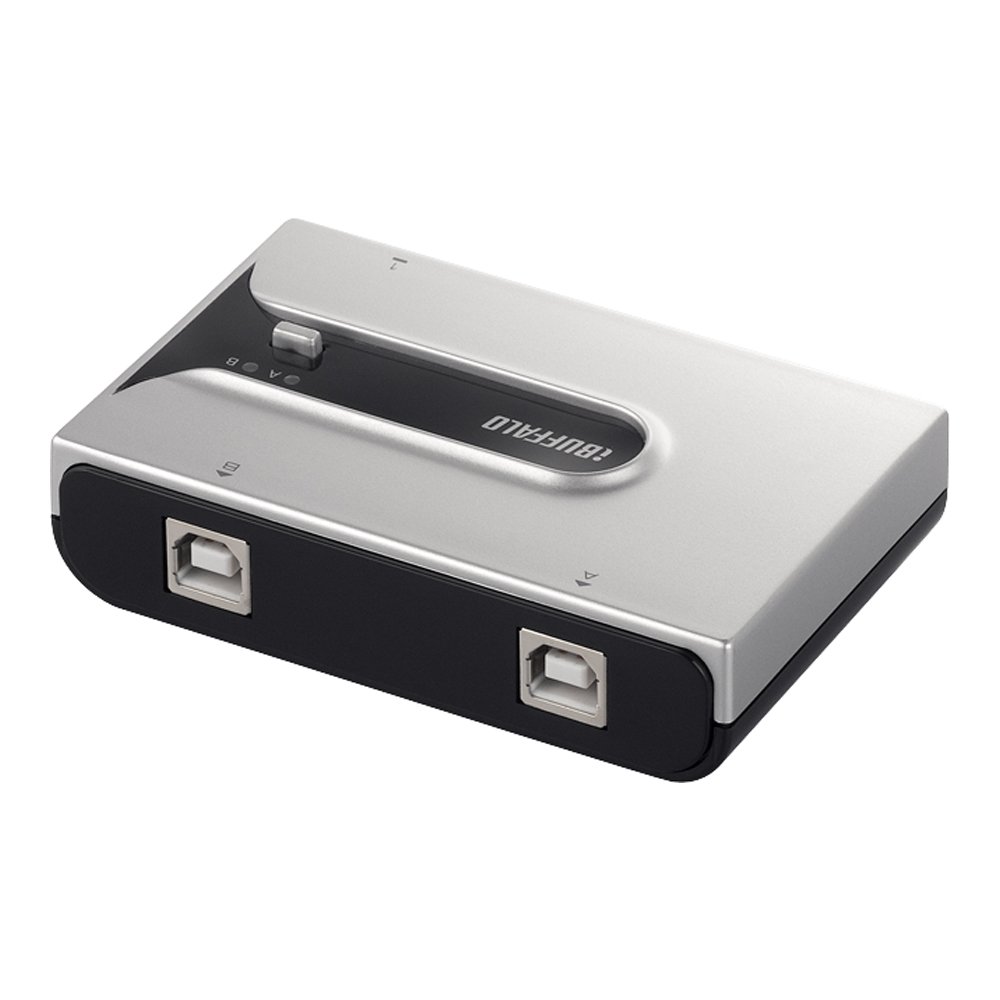 へへへ 端末2台 Amazon.co.jp: BUFFALO USB2.0切替器 2台のパソコンで1台のUSB