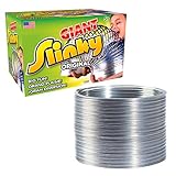 The Original Giant Slinky Walking Spring Toy, Metal Slinky, Toys for 3 Year Old Girls and Boys,...