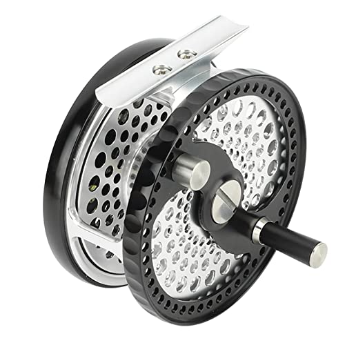 Fly Fishing Reel, Aluminum Alloy 5/7 Fly Reel with Storage Bag for Freshwater and Saltwater