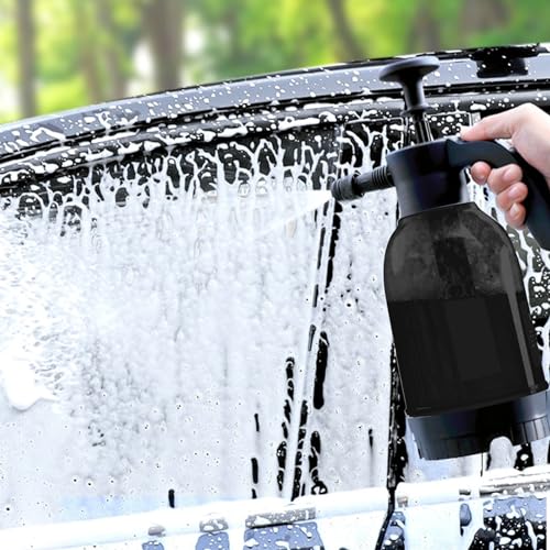 Botella de espuma para lavado manual de coches y pulverizador con bomba 7