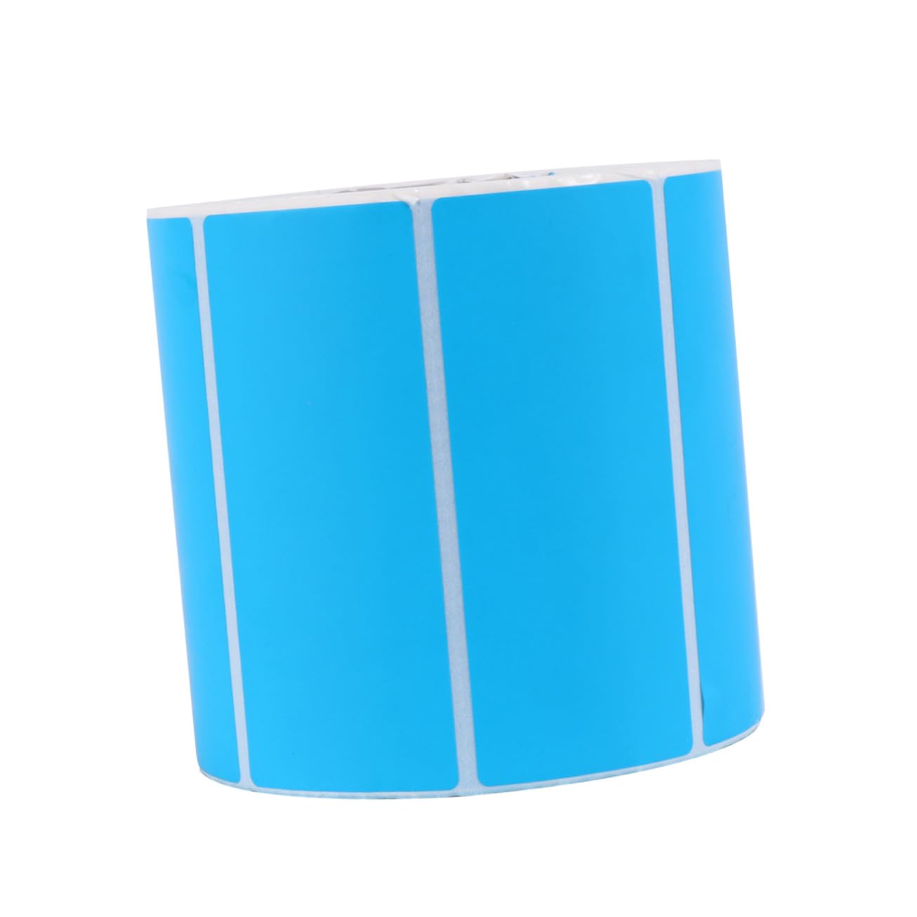 POPETPOP 1000pezzi Etichette Adesive Rotonde in Carta per Organizzazione e Marcatura Blu per Ufficio Negozio e Casa