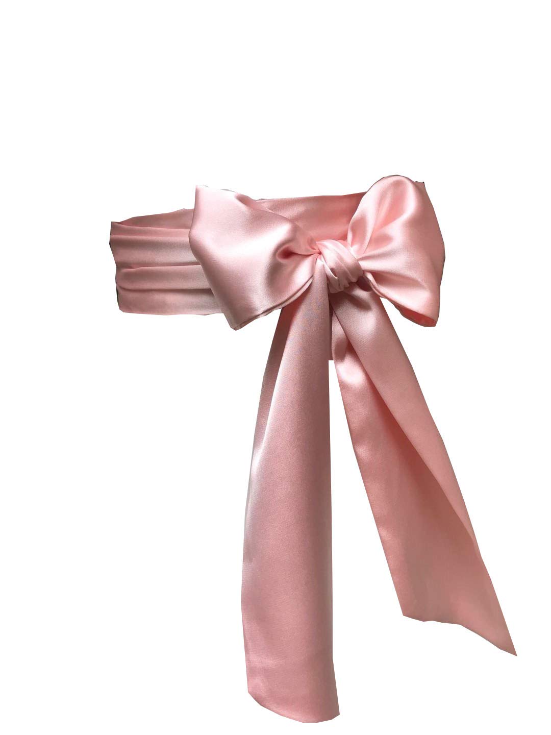 Special Occasion Dress sash bridal belts wedding sash 4'' Wide Double Side, Blush, Medium