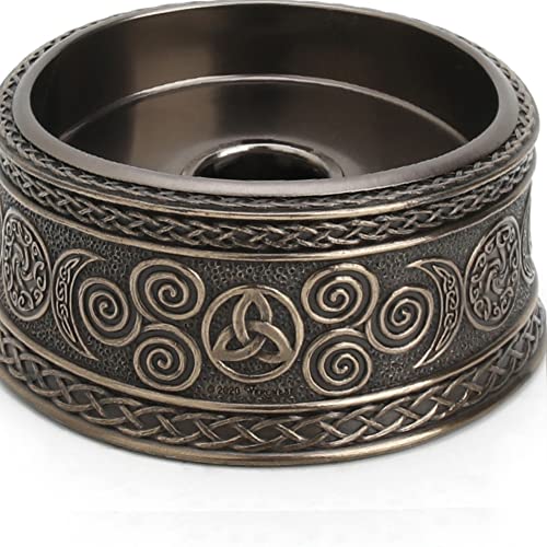 Veronese Design 2 3/8" Tall Celtic Knot Triple Moon Goddess Sigil Votive Candle Holder #TOP1