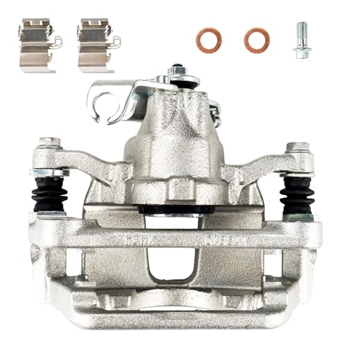 Image of PHILTOP Rear Right Brake Caliper 18-B5398 Compatible with 2012-2020 Dodge Grand Caravan, 2012-2016 Chrysler Town & Country, 2013-2015 Ram C /V, 2012-2014 Volkswagen Routan