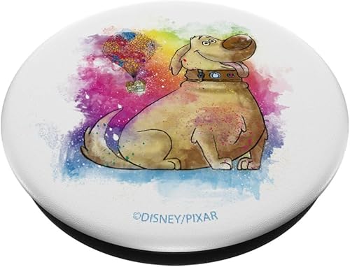 Miniatura 2 de Disney Pixar Up Dug Watercolor PopSockets - Agarre y soporte para teléfonos y tabletas, Negro