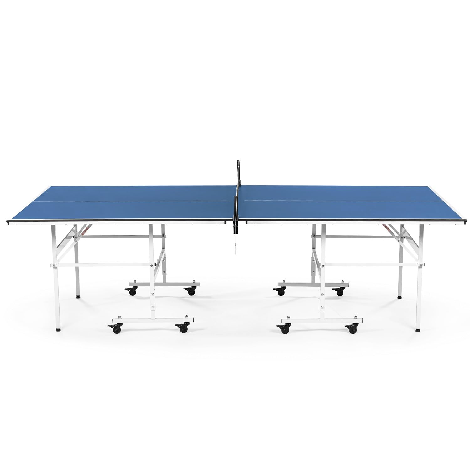Dione Tischtennisplatte S200i Indoor - 274x152cm - Blau TT-Platte - Tischtennistisch - Vormontiert - 60KG