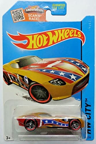 DieCast Hot Wheels Fast Felion, 2015 H W City 69/250 [Treasure Hunt]