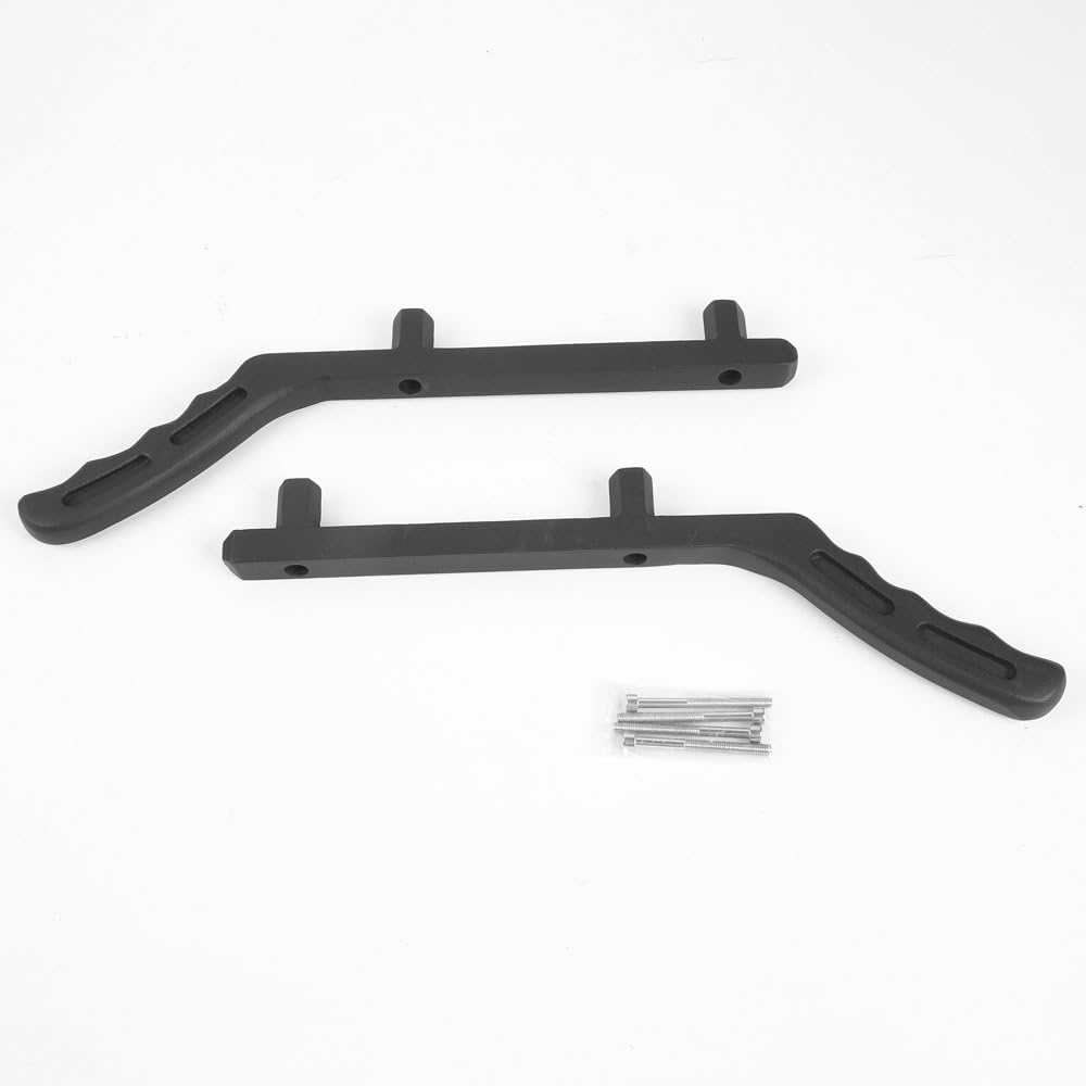 Black Rear Grab Handles for 2007-2018 Jeep JK Wrangler & Unlimited (Aluminum Alloy )