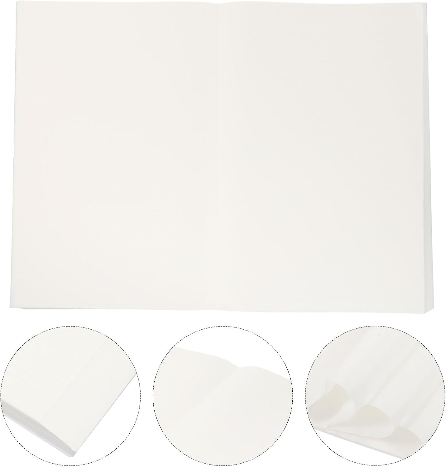 100Pcs Multi-function Xuan Calligraphy Practice Papers White Painting for Chinese Brush Writing Sumi Ink Drawing Art Supplies