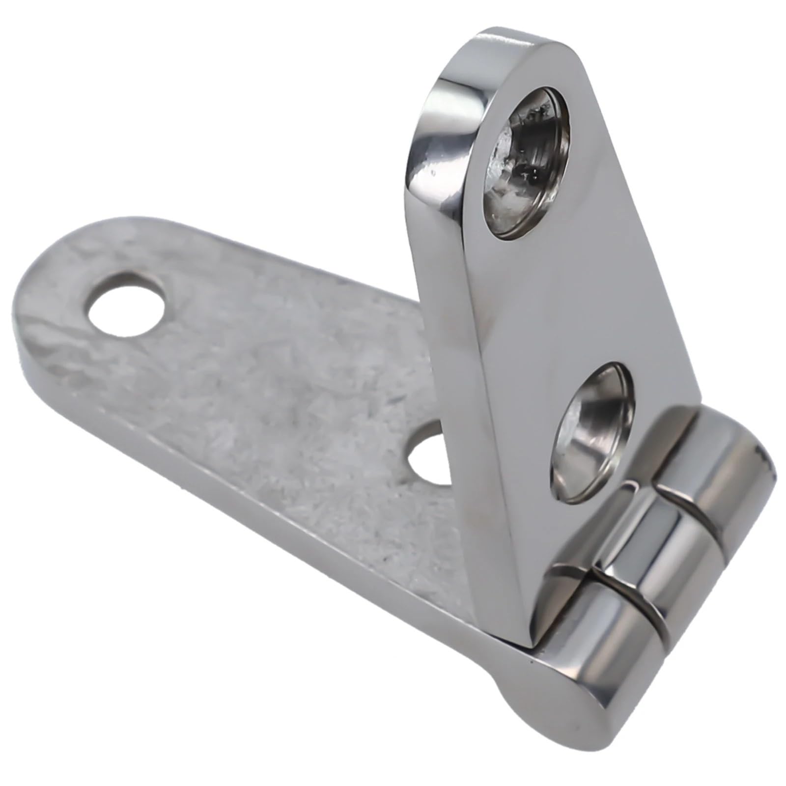 Charnière de porte d'armoire de trappe en inox 316 poli miroir