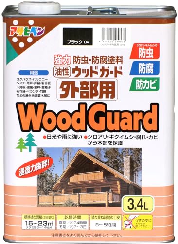 油性ウッドガード 外部用 3.4L