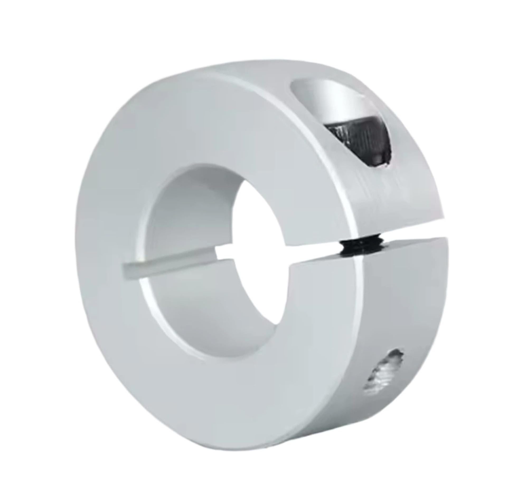 Manchon de limite de roulement de lumière à anneau fixe de type ouvert en aluminium, manchon de verrouillage durable, 1 pièce(25-45-12mm)