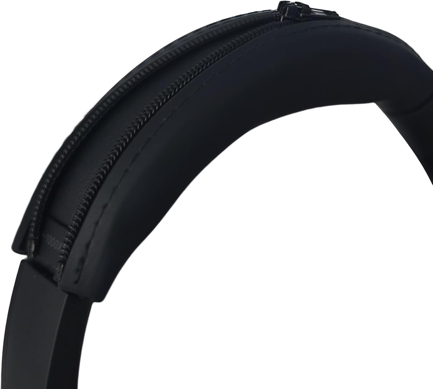 Sweat Silicone Headband Cover for Sony WH-1000XM4, WH-CH720N, WH-XB910N, ULT WEAR Headphones,Enhanced Comfort | Washable Zipped Headband Cover WH-1000XM4 (Black)