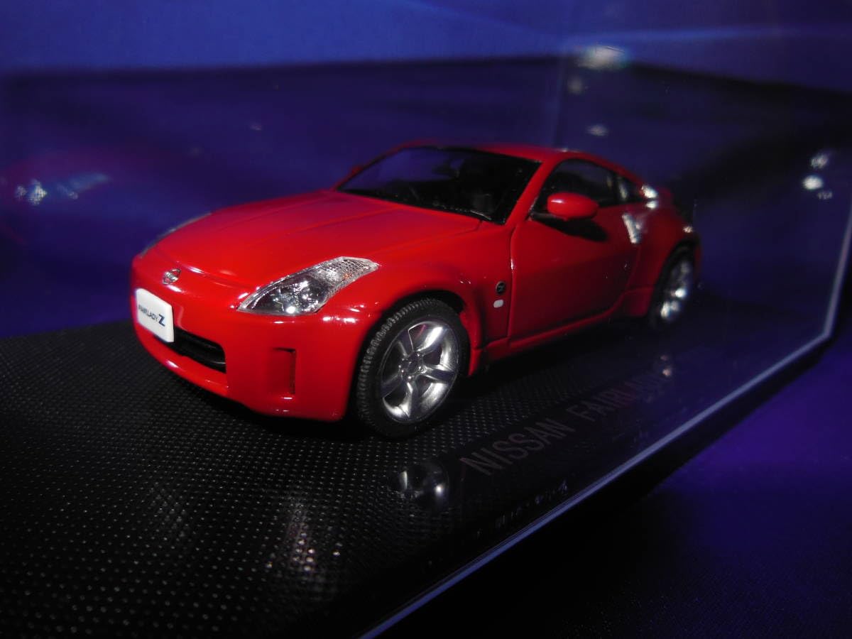 EBBRO 1/43 フェアレディZ（Z33）9台セット Amazon | 1/43 日産 Z33 フェアレディZ バーニングレッド 2005年 EBBRO