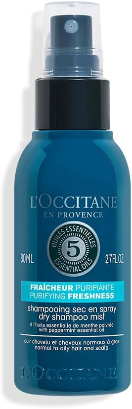 Purifying Freshness Dry Shampoo Mist: Aerosol Free, Absorbs Excess Sebum, Refreshes Hair Without Heaviness or Chalky Residue