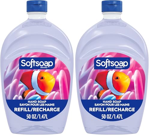 Softsoap Liquid Hand Soap Refill, Aquarium Series - 50 Fluid Ounce (Pack of 2)