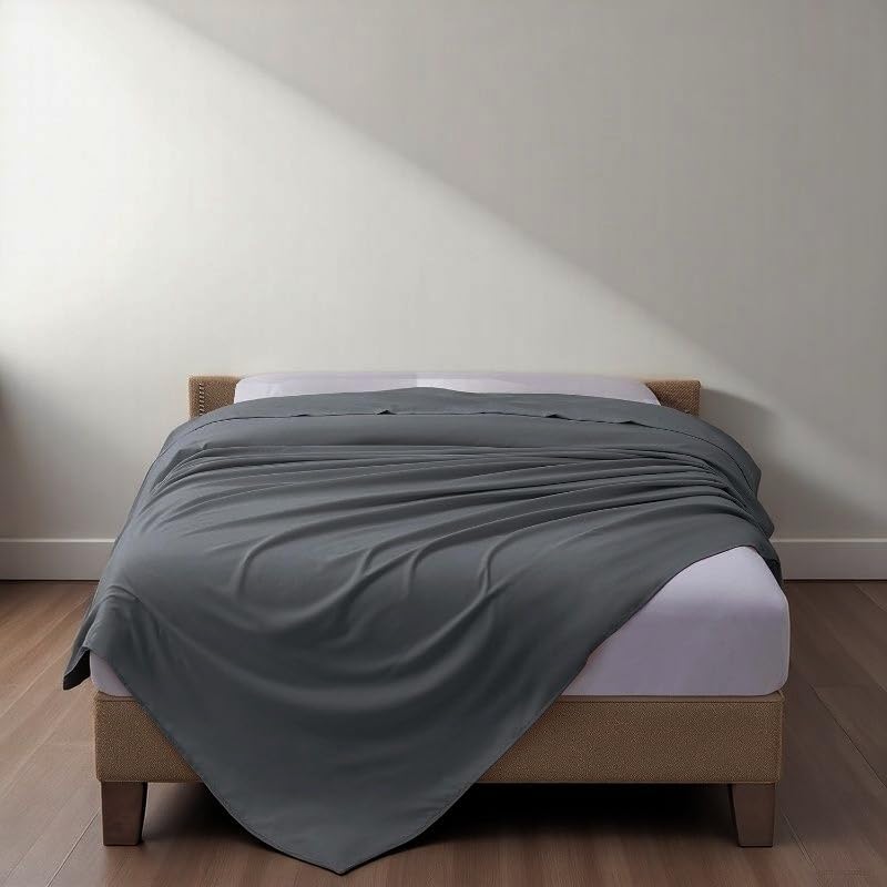 Miniatura 2 de JUWENIN Microfibra ligera súper suave con patrón de impresión bien diseñado cómodo, transpirable, suave y extremadamente duradero (gris oscuro, 1