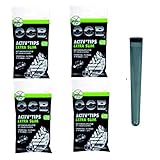 HOCHWERTIGES MATERIAL: Die Zigarettenfilter verfügen über hochwertige Keramikkappen. Ein anbrennen der Filter wird damit verhindert. Auch ein zusammenpressen der Filter ist dadurch nicht möglich.