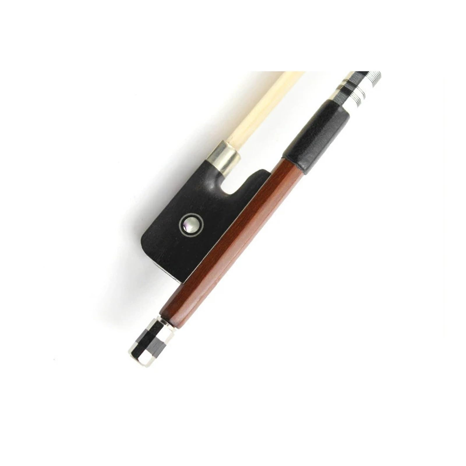 Arco for violino entry level 4/4 VB-5 Grado 1A Brazilwood Ebano Rana Nichel Argento Joyeeviolini Peso standard Accessorio for studenti | 3-4