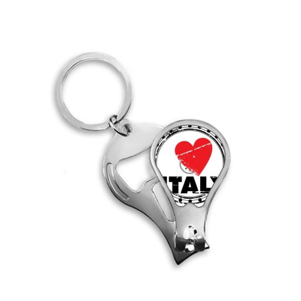 Toenail Clipper Cutter J'aime l'Italie coupe nette précise - 4