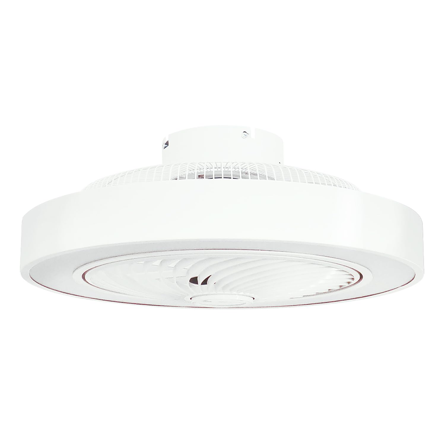 Jocca - Ventilador Techo Smart con Luz LED Regulable| Ventilador Inteligente Bluetooth, Silencioso, Mando a Distancia| Control por APP| Temporizador, 6 Velocidades| Función Verano e Invierno (Blanco)