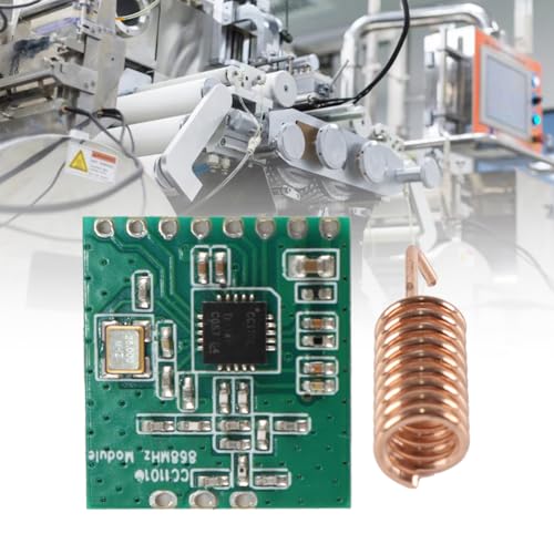 Fasizi CC1101-Modul, 868 MHz, Funkmodul, HF-Kommunikationsmodul für automatische Zählerablesung, Fernsteuerung, Fernerkundungsmessung (2 Stück)