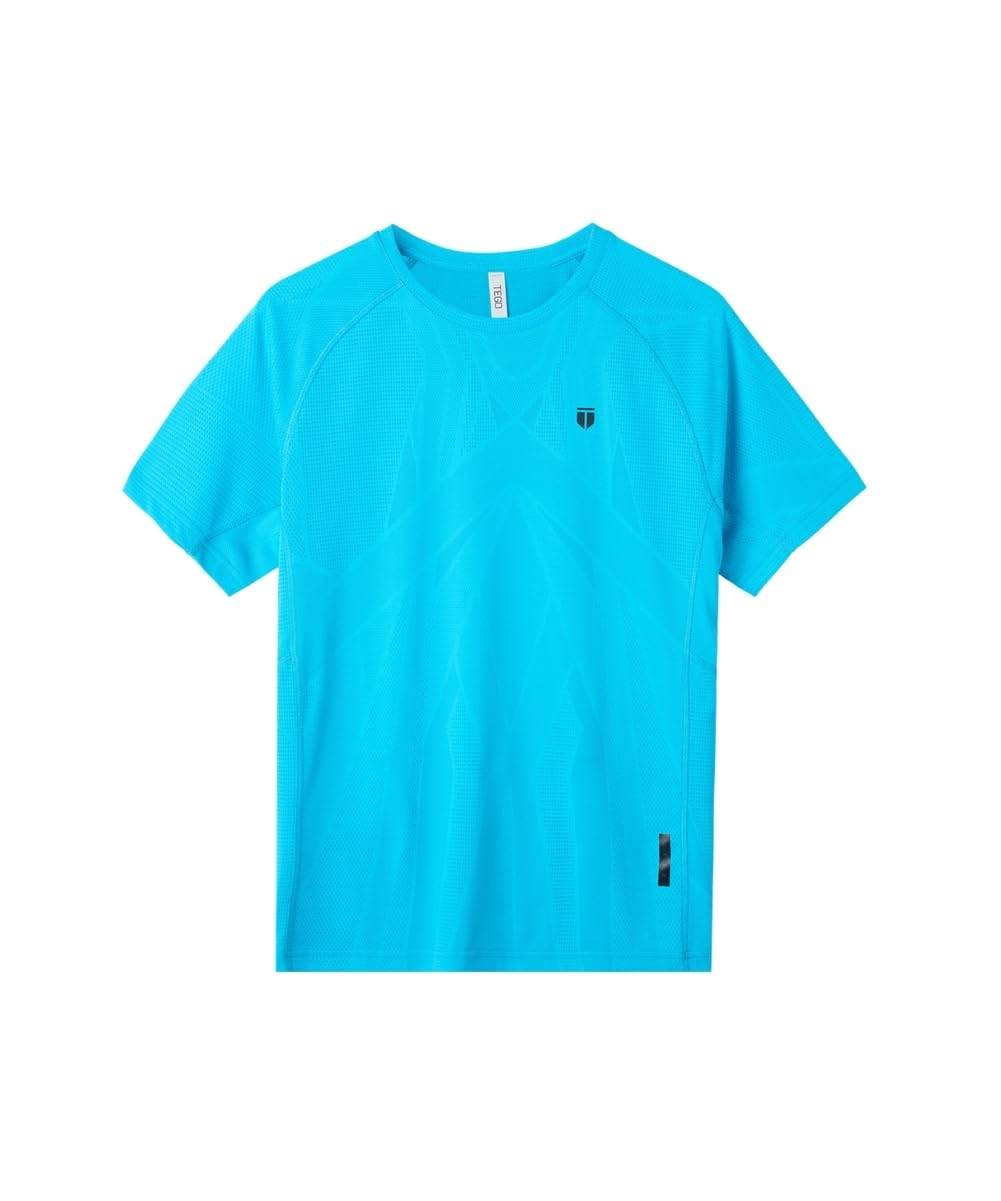 tego Zone T-Shirt | Men’s High-Intensity Training Tee| Zoned Jacquard Ventilation | Breathable Gym & Workout | Anti-Odour | Lightweight Athletic Fit-picture-25
