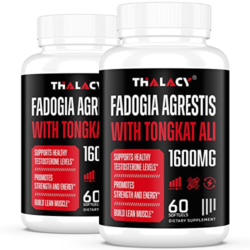 Fadogia Agrestis Tongkat Ali with Ashwagandha - 120 softgels