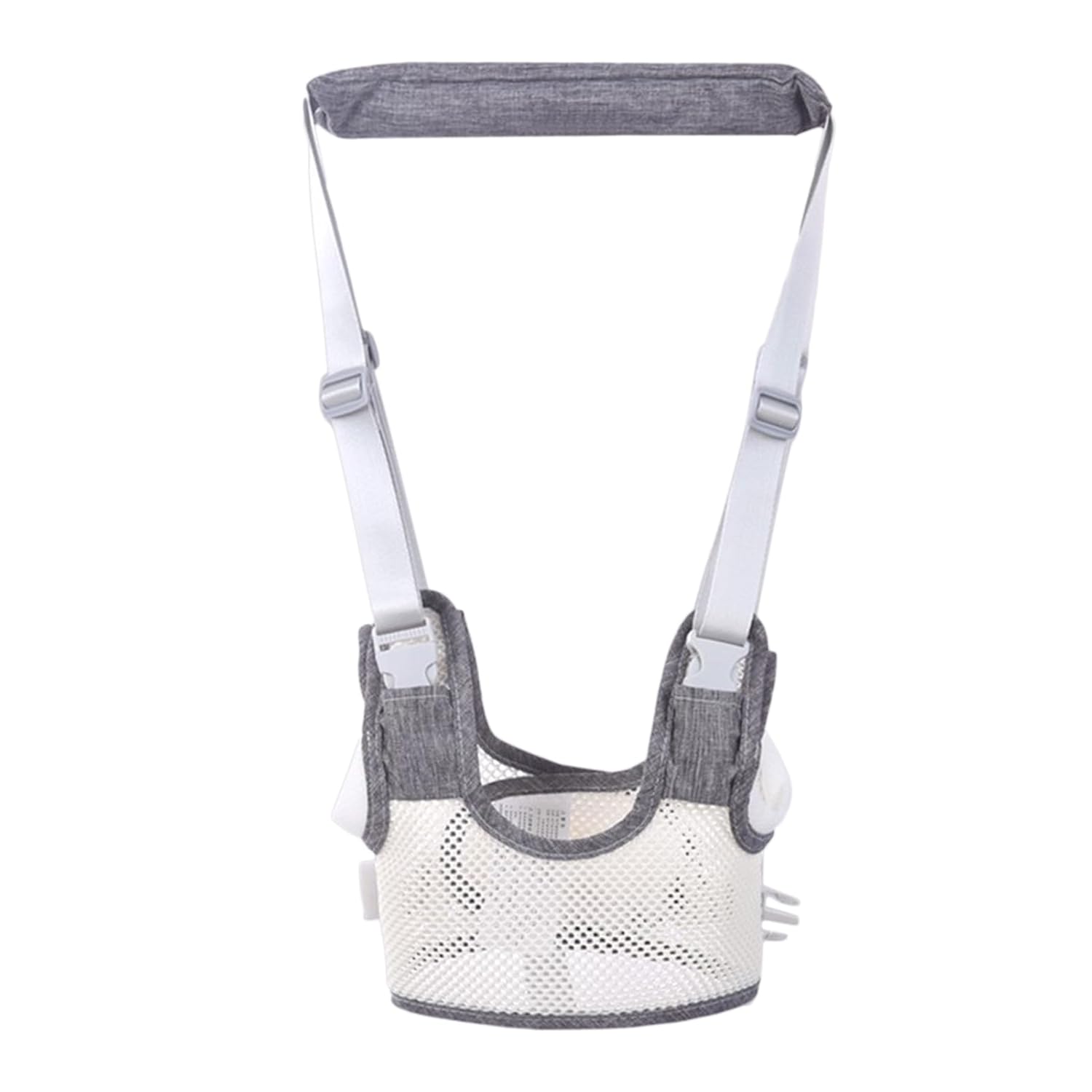 Toddler Walking Harness Helper, Breathable and Comfortable Infant Walker Assistant Belt with Anti Lost Safety, Lumbar , Toddler Infant Walker for Kids (Light Gray)