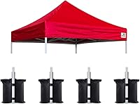 Vista 94 de Eurmax - Toldo de repuesto, 10 x 10, elige entre 30 colores, solamente toldo, regalo de 4 unidades de bolsas