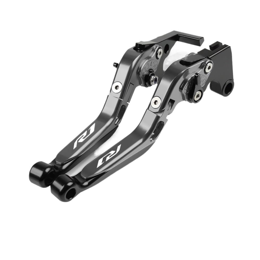 EMQDCAZ for YZF R1/R1M/R1S 2015-2021 CNC Clutch Lever Brake Set Adjustable Folding Handle Levers Motorcycle Parts Brake Clutch Reservoir Levers