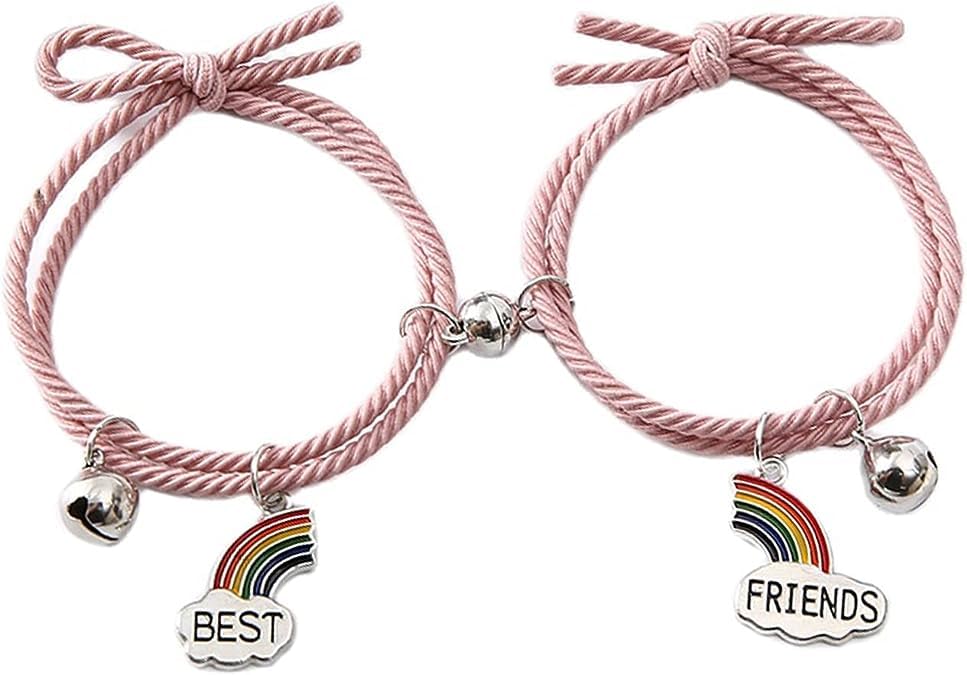 See full amazon price history chart for El Regalo 2pcs BF Magnetic Rainbow Couple Bracelet- Stretch Matching Relationship Bracelet for for Best Friends/Besties/Couples (Option-1) For Unisex Adult El Regalo 2pcs BF Magnetic Rainbow Couple Bracelet- Stretch Matching Relationship Bracelet for for Best Friends/Besties/Couples (Option-1) For Unisex Adult (B0CD84HVY1) Amazon Price History, Amazon Price Tracker