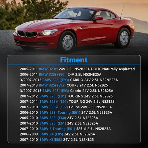Image of AUCERAMIC N52 2.5L Cylinder Head Gasket Set Fit for 05-13 BMW 323xi 323i 325i 325xi 523i 525i 525xi Z4 X3 E60 E61 E83 E85 E90 E91 E92 E93 24V 2.5L N52B25 N52B25A 11127582245 11137548031 11340034068