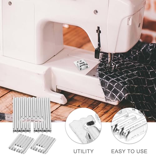 Set de 3 pies de prensatelas para máquina de coser miniatura 5