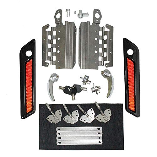 Hardware de tapa de bisagra para alforjas Harley 2014-2019 miniatura 2