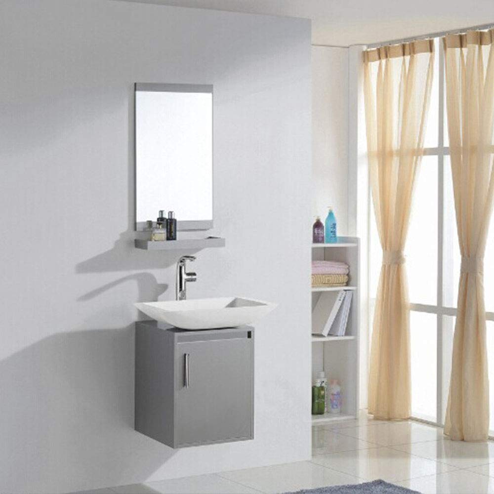 Amazon | カウンターの上に独立したシンク長方形のバスルームシンク