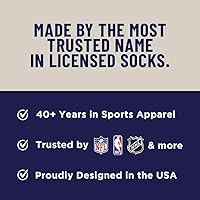 Vista 9 de For Bare Feet NFL - Calcetines unisex Mvp Crew Nfl L